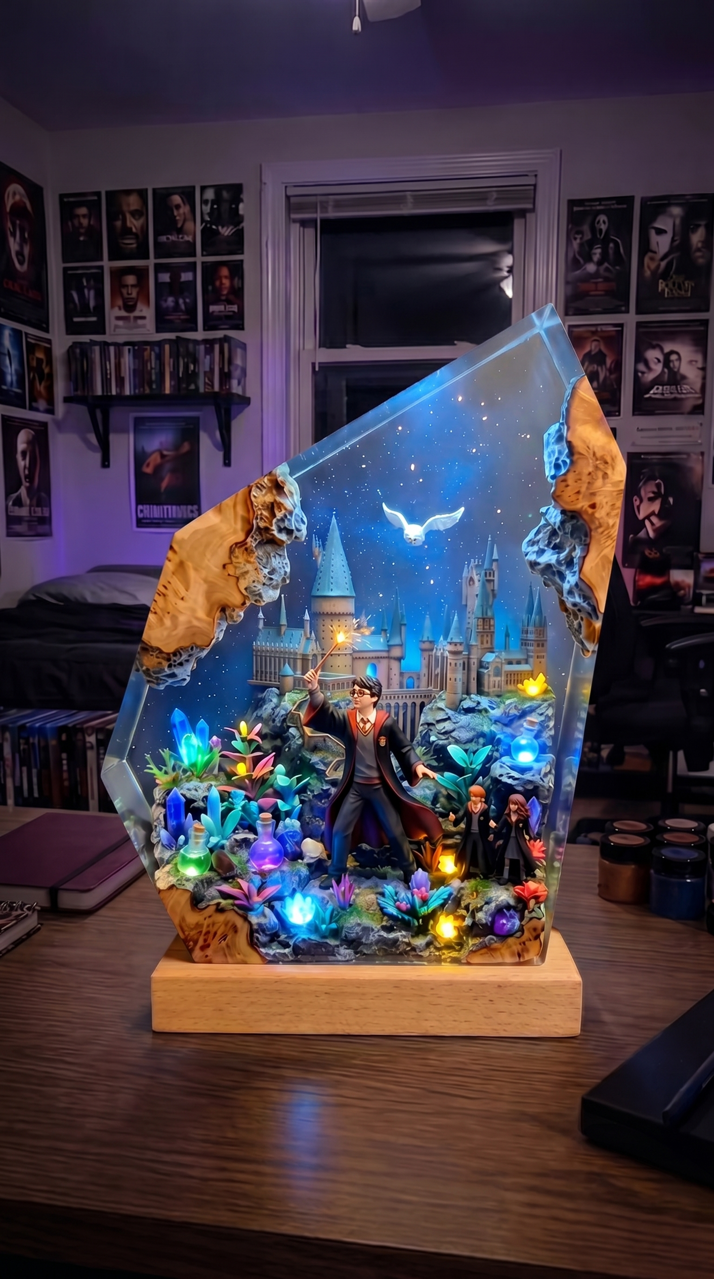 Emma's Book Lamps