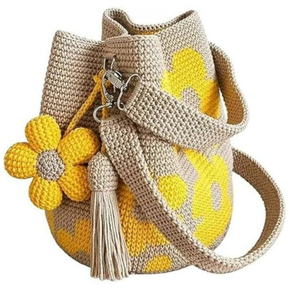 Crochet Flower Bags