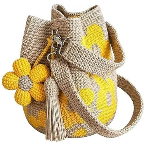 Crochet Flower Bags